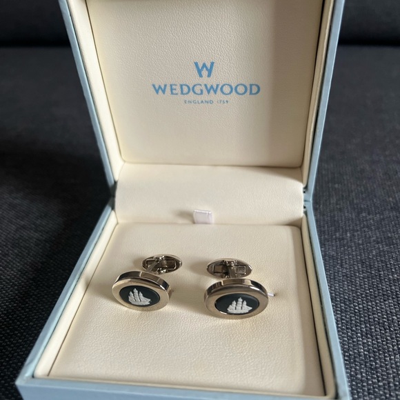Wedgwood Ship Cufflinks - New - Picture 3 of 3